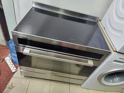 Media latest model induction cooking range 5 hobs oven. Dual fan stove 90x60 JD sale