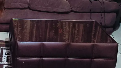 Glass Top Stylish Square centre Coffee Table