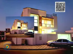For sale: A stunning 6-bedroom villa in the Al Yasmin area, featuring a living room, majlis, and roo