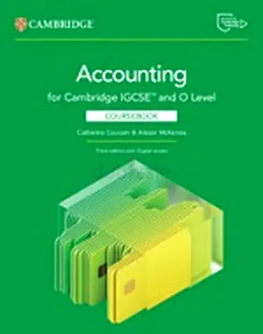 I want latest IGCSE O LEVEL Accounting textbook.