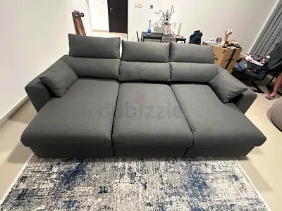 Eskilstuna L shape sofa bed
