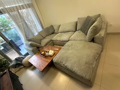 6_ pieces Modular Pan emirates pianca Sofa with footstool