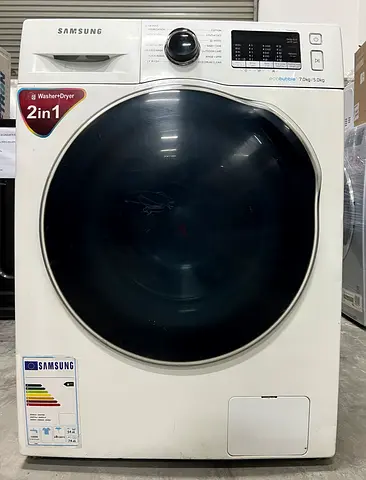 Used Samsung Washer Dryer 7/5-Kg Washer Dryer WD70J5410AW without Box