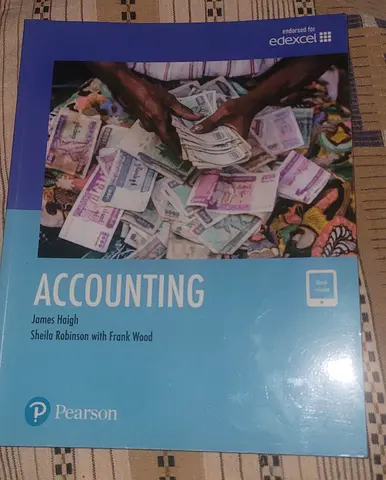 Accounting Textbook Edexcel Igcse for sale (9 - 1) BRAND NEW Price negotiable