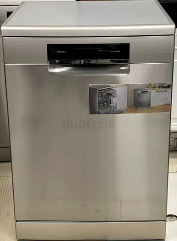 Bosch Series 8 Dishwasher 3 rack touch panel freestanding inside light JD sale