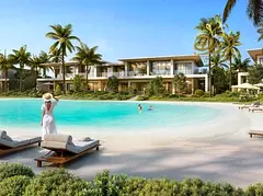 Private beach-on island-VIP clients only-less price/SQ-less than 1% monthly