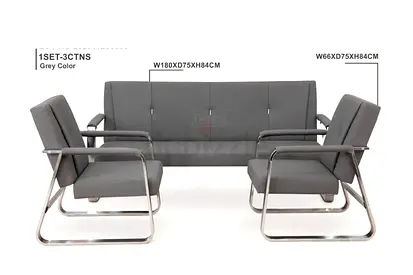 Brand New 3+1+1 Office Sofa Set