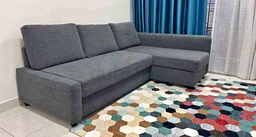 Perfect Condition IKEA Lshape Sofa Bed with Storage