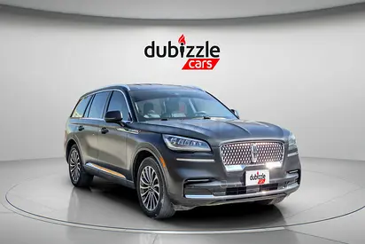 AED 1694/month | 2021 Lincoln Aviator  | GCC Specs | Ref#410746