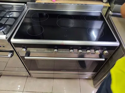 Siemens iq500 electric ceramic 5 hobs stove oven dual fan cooking range 90x60 JD Sale