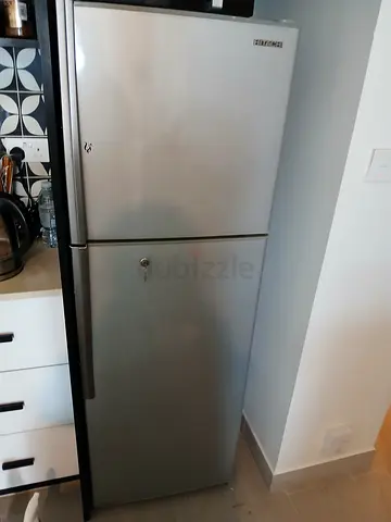 Hitachi Two Door Fridge Freezer 55cm width 160cm highet