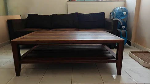 IKEA Solid Wood Coffee Table, Tv Table  2 side Tables set for Sale