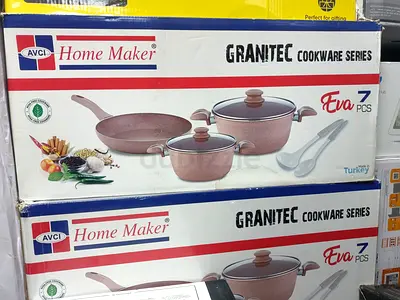 AVCI Home Maker Granitic Cookware Set - 7 Pieces