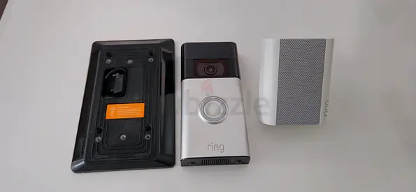 Ring Doorbell, Solar Charger and Chime