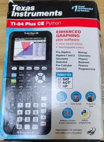 Texas Instruments TI-84 Plus CE Graphing Calculator