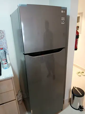 Lg two door fridge freezer inverter technology 60cm width 170cm height