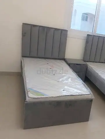 Brand New Single bed with mattress available Good Quality