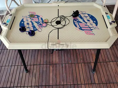 Kids air hockey table from ELC
