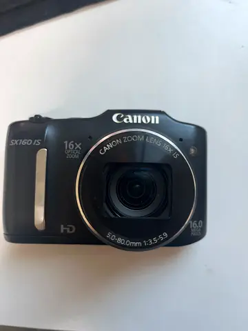 Canon PowerShot SX160 IS - Compact Digital Camera for parts/not working