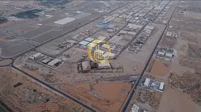 For sale: an industrial land plot in Al-Hanoo Al-Jalil, Al-Sajaa Industrial area, with a very prime