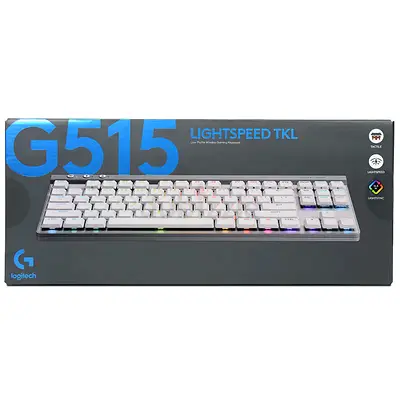 Logitech G515 TKL Lightspeed Gaming Keyboard white colour