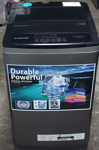 Olsenmark 7kgs top load washing machine excellent condition good price with warranty