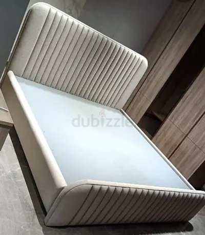 Beige colour 180*200 king size bed