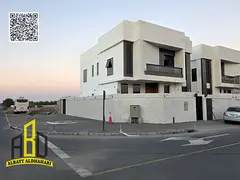 Villa for sale on a corner lot with two street frontages, including registration fees and freehold o
