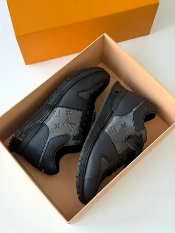 Louis Vuitton Sleek Black Sneakers