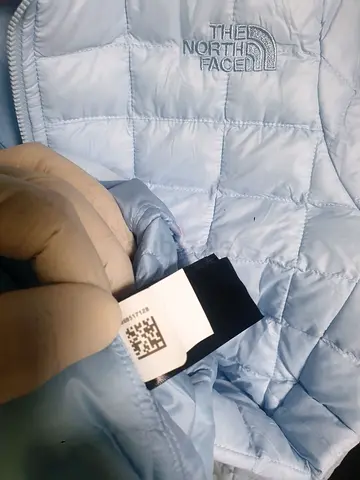 North Face Light Blue Jacket