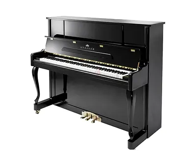 Steiner UP-121E Upright Piano Black for sale!