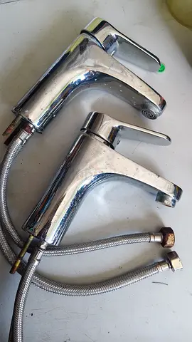 Modern Bathroom Sink Faucets Set