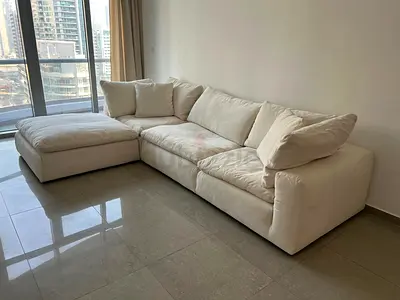 Modular feather 🪶 filled sofa