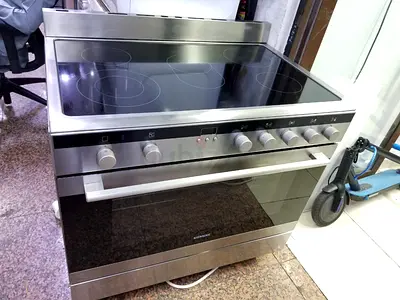 Siemens electric ceramic 5 hobs cooking range oven fan stove 90x60 WHK sale