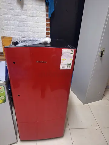 Stylish Red Refrigerator in Great Condition