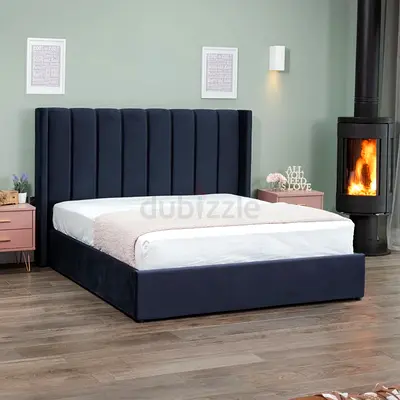Brand new King size bed frame with medical mattress