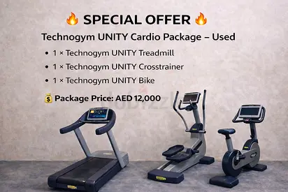 Technogym UNITY Cardio Package - Complete Fitness Equipment