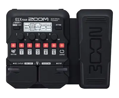 Zoom G1X Four Guitar Effects Pedal
