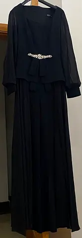 Elegant Black Jumpsuit with Belts