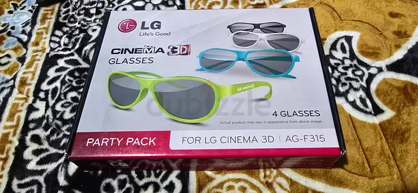 LG Cinema 3D Glasses Party Pack - 4 Stylish Pairs