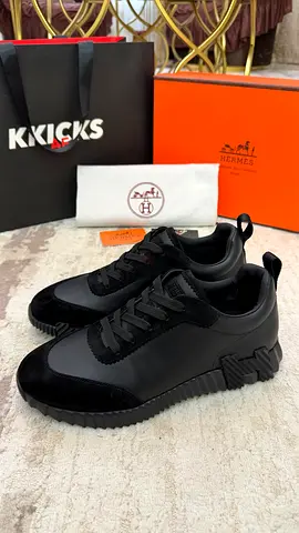 Hermes Bouncing Sneaker Leather/Suede ‘Black’