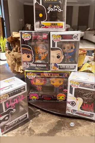 Unique Signed Funko Pop Collection