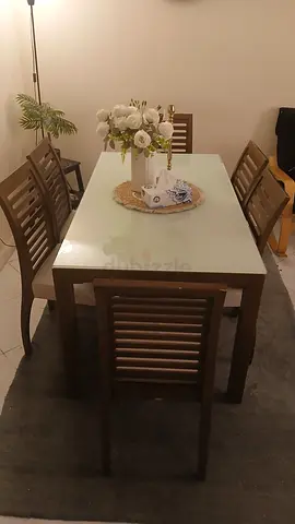 Elegant Dining Table Set with Chairs