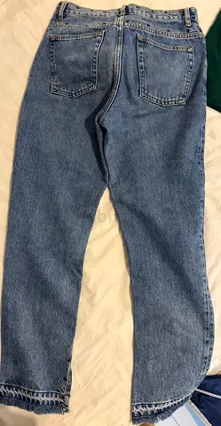 Sandro Stylish High-Waisted Denim Jeans