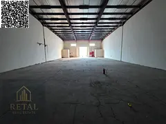 A large warehouse space for rent, very good, one flat.