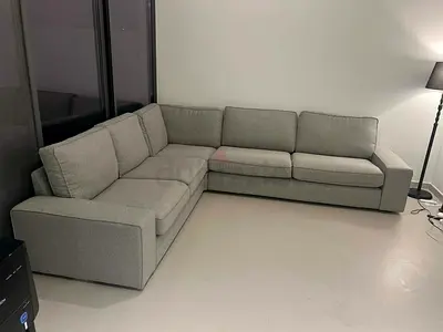 Same like new Condition IKEA Kivik Corner Shaped Sofa Beige