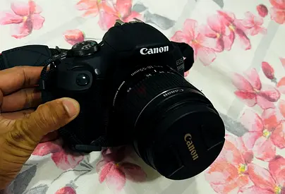 Canon EOS Digital Camera with 18-55mm Lens