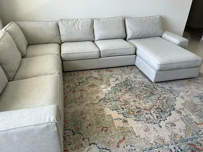Same like new Condition Ikea Kivik U Shape Sofa Beige