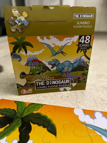 The Dinosaur Jumbo Floor Puzzle
