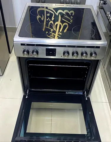 Hoover latest model electric ceramic 4 hobs cooking range oven fan stove 60x60 WHK sale